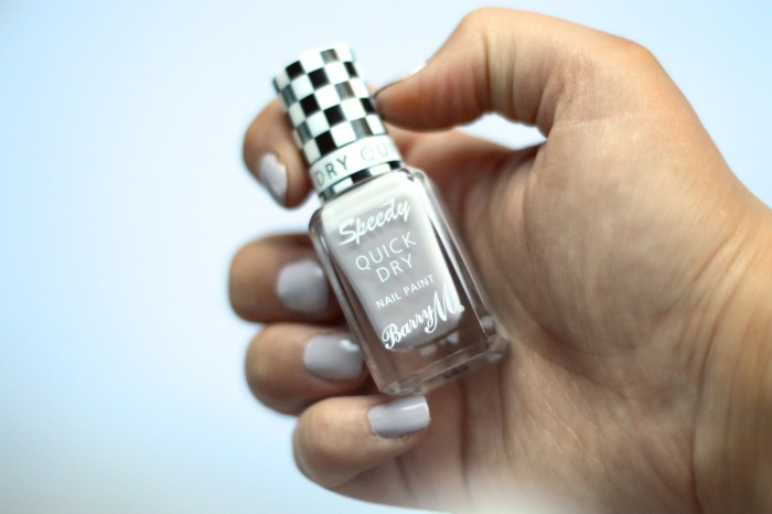 Made From Beauty Barry M Speedy Quick Dry Nails Paints Me Wearing Pit Stop