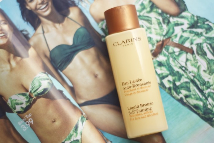 Made From Beauty The Clarins Liquid Bronze Self Tanning for Face and Décolleté
