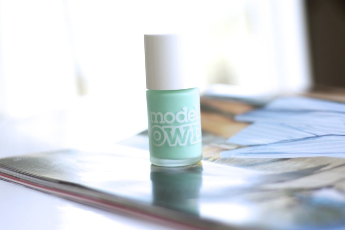 Made From Beauty Models Own Mint Icing Nail Polish
