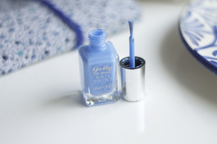 Made From Beauty- Top Five Blue Polishes- Barry M Blueberry
