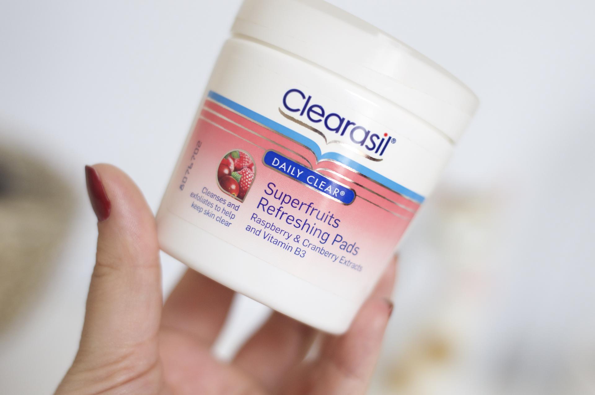Made From Beauty Clearasil Daily Clear Superfruits Refreshing Pads Review Cover