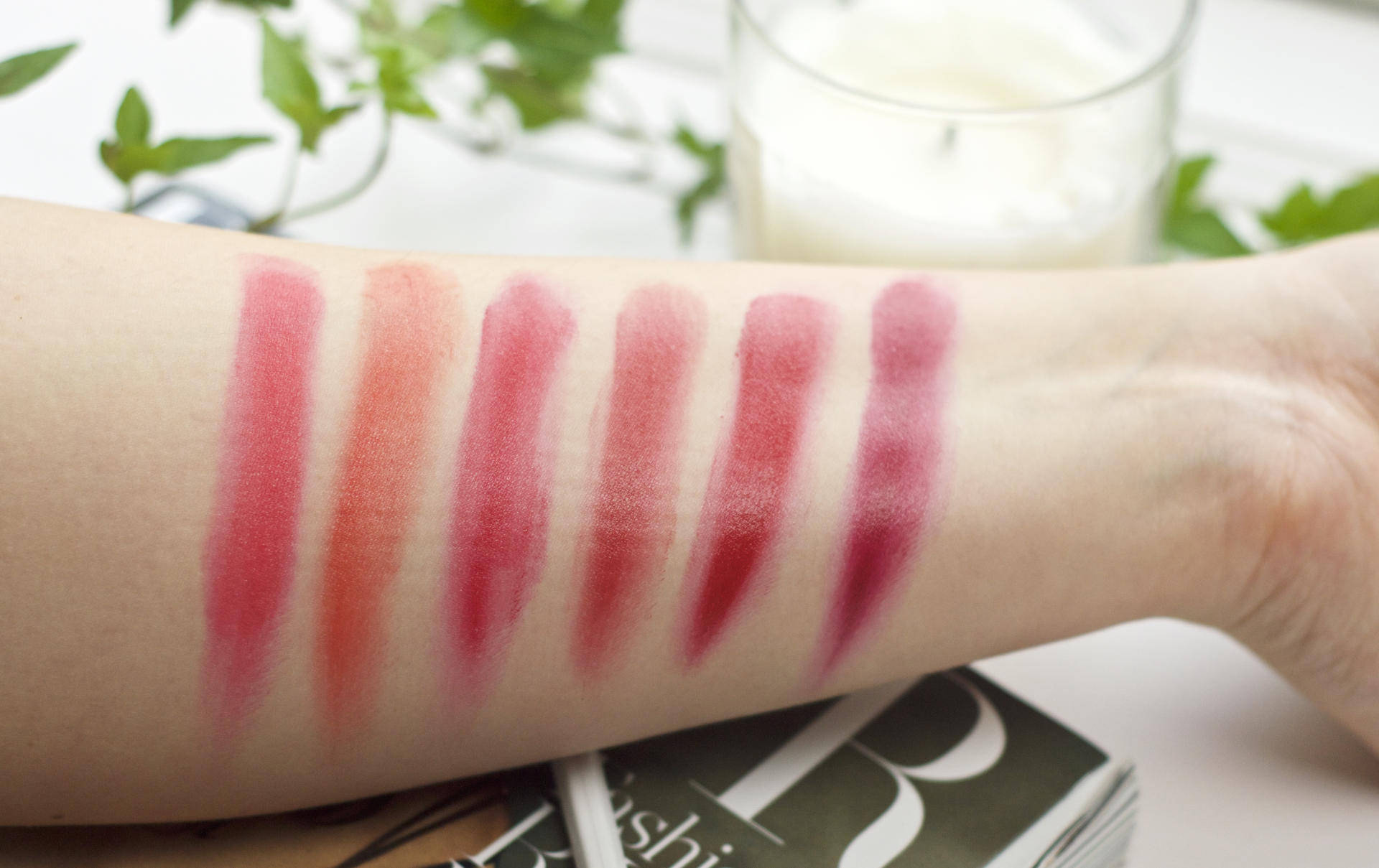 Made From Beauty L'Oréal Color Riche Lip Palette Red Swatch