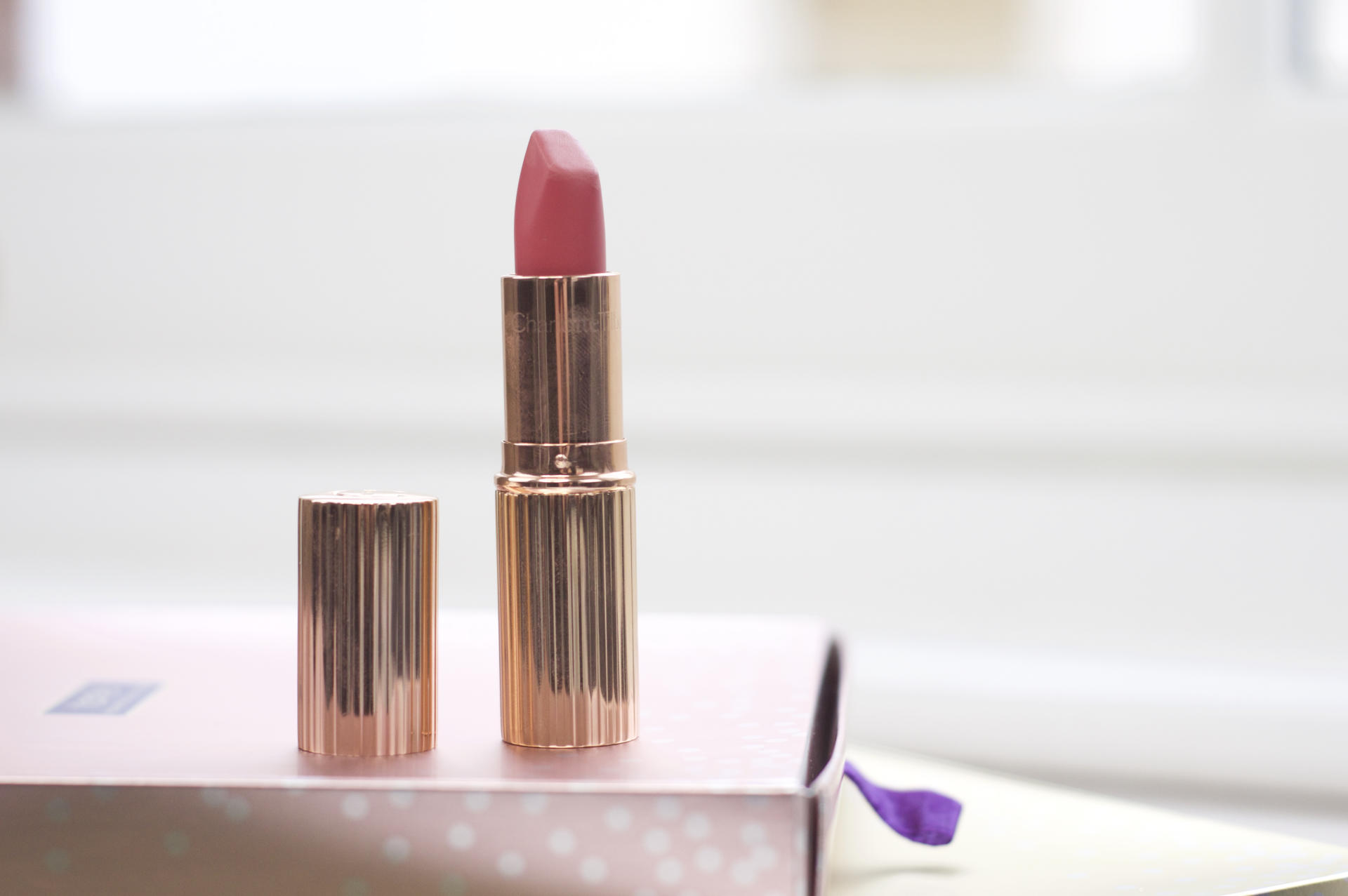 Made From Beauty What I Got for My Birthday 2016 Charlotte Tilbury Matte Revolution Lipstick in Amazing Grace