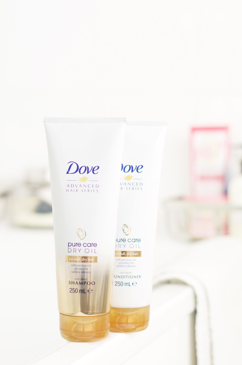 Made From Beauty Dove Pure Care Dry Oil Shampoo and Conditioner Review