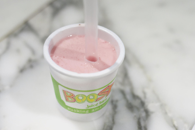 Blogger Event: Beautiful Inside and Out with Boost Juice Boost Sample