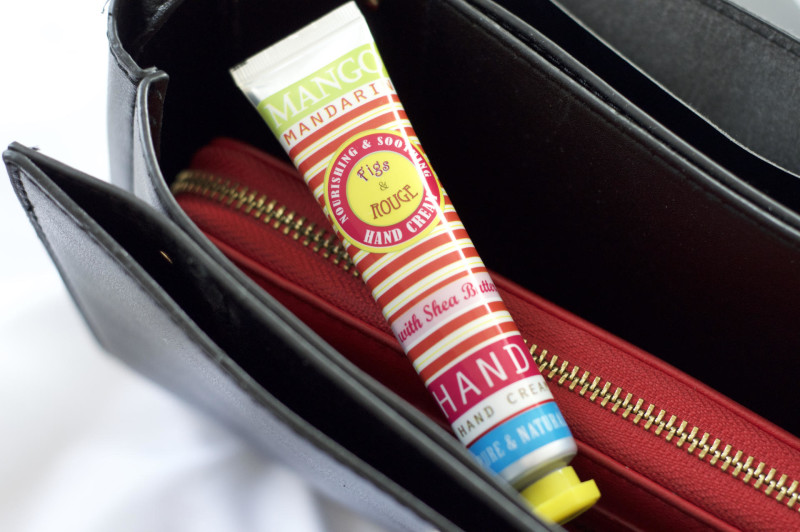 Made From Beauty What's in My Bag: The Everyday Edition Figs & Rouge Mango & Mandarin Shea Butter Hand Cream