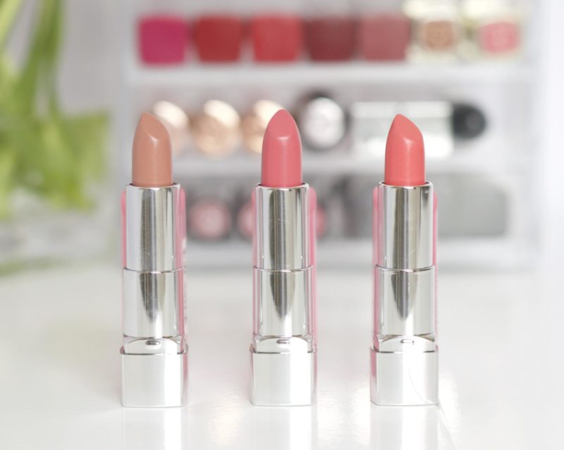 The Rimmel Moisture Renew Sheer & Shine Lipsticks Review