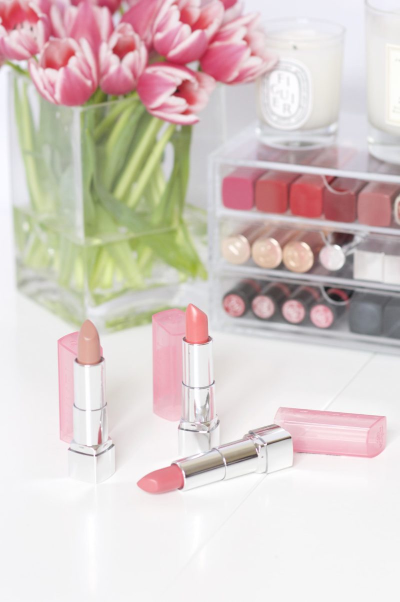 The Rimmel Moisture Renew Sheer & Shine Lipsticks Review