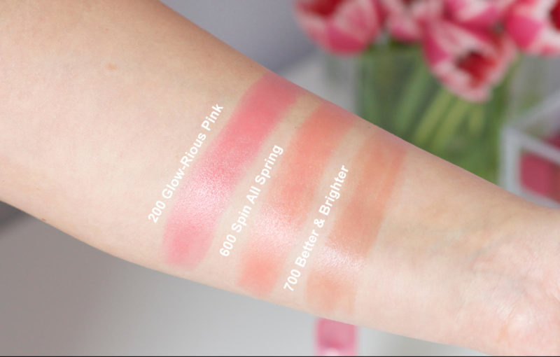 Rimmel Moisture Renew Sheer & Shine Lipsticks Swatches