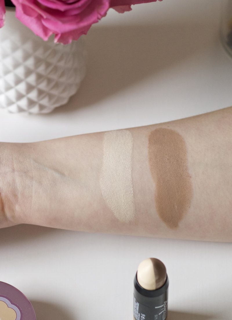 Maybelline Master Contour V Shape Stick Swatches