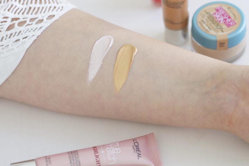 L'Oreal True Match Liquid Highlight Swatches