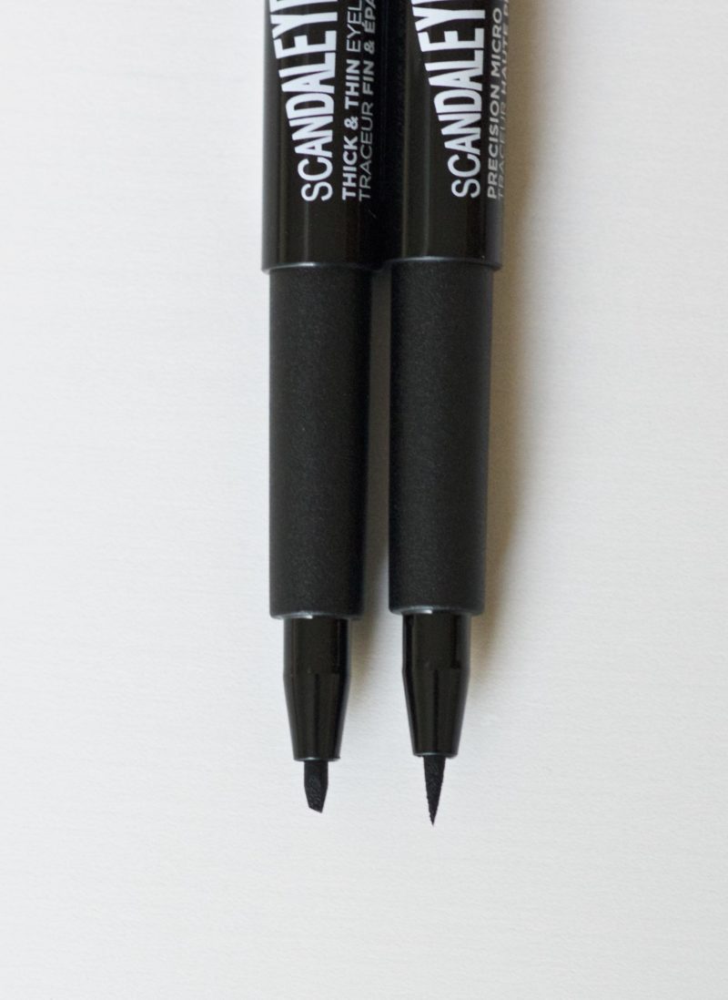 Rimmel Scandaleyes Eyeliners Comparison