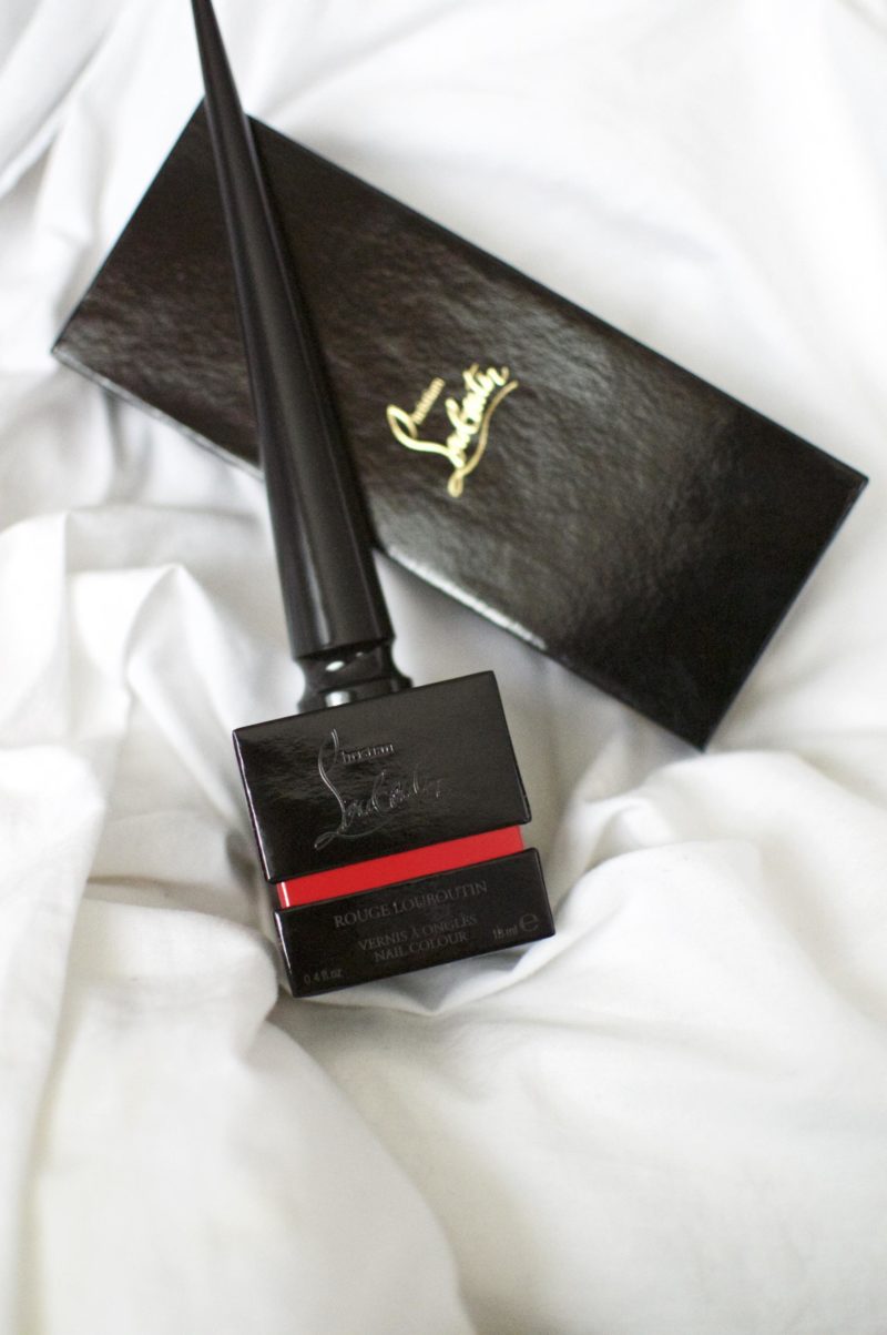 Christian Louboutin nail varnish in Rouge Louboutin