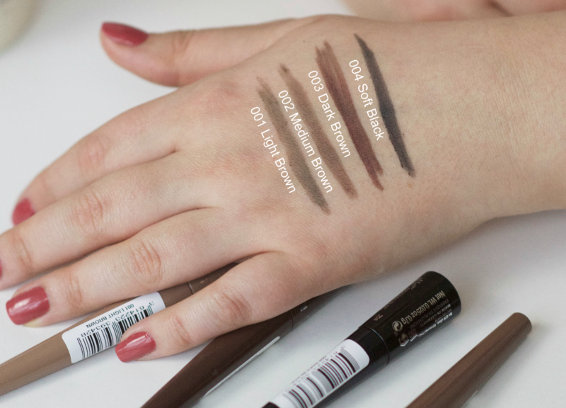 Rimmel Brow This Way Shake Filling Powders Swatches