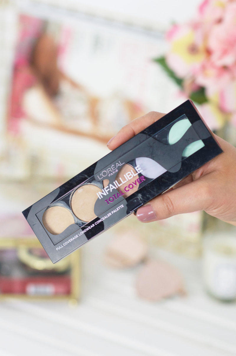 L'Oreal Infallible Total Cover Full Coverage Longwear Concealer Palette Review