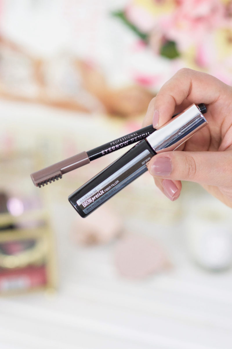 Rimmel Professional Eyebrow Pencil and Maybelline Brow Precise Fiber Volumizer