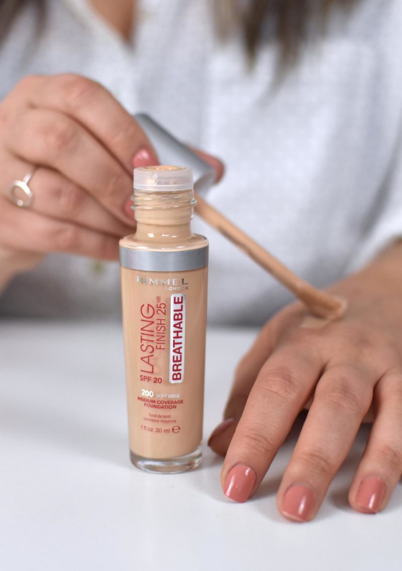 Rimmel lasting finish deals breathable foundation review