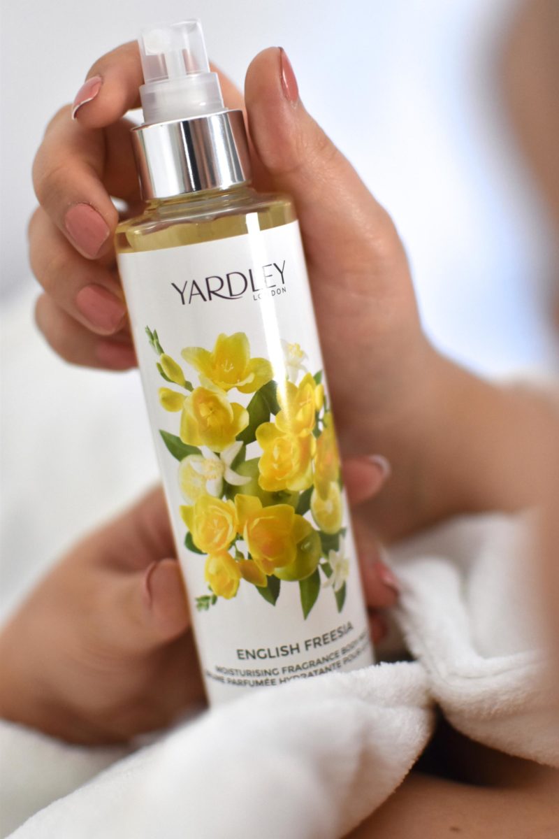 Yardley London English Freesia Moisturising Fragrance Body Mist