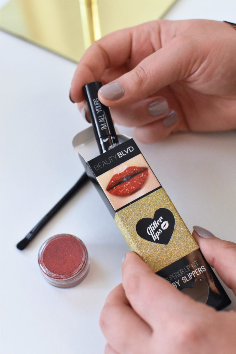 BeautyBLVD Glitter Lips kit