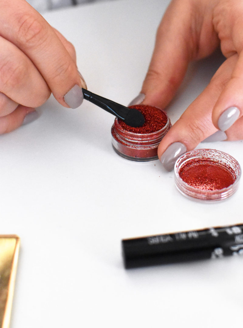 BeautyBLVD Glitter Lips kit Ruby Slippers