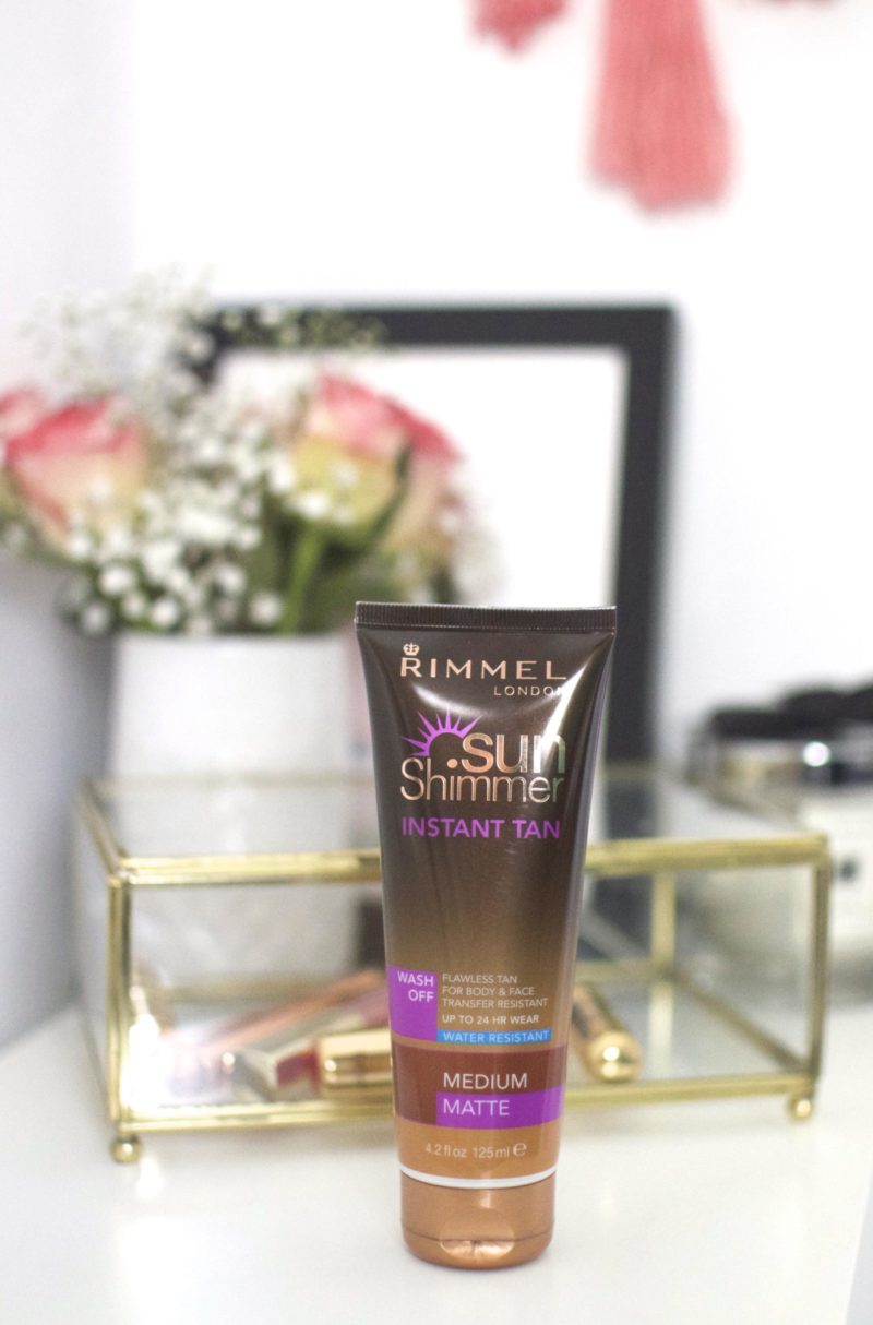 Rimmel Sunshimmer Water Resist Instant Tan in Medium Matte Review