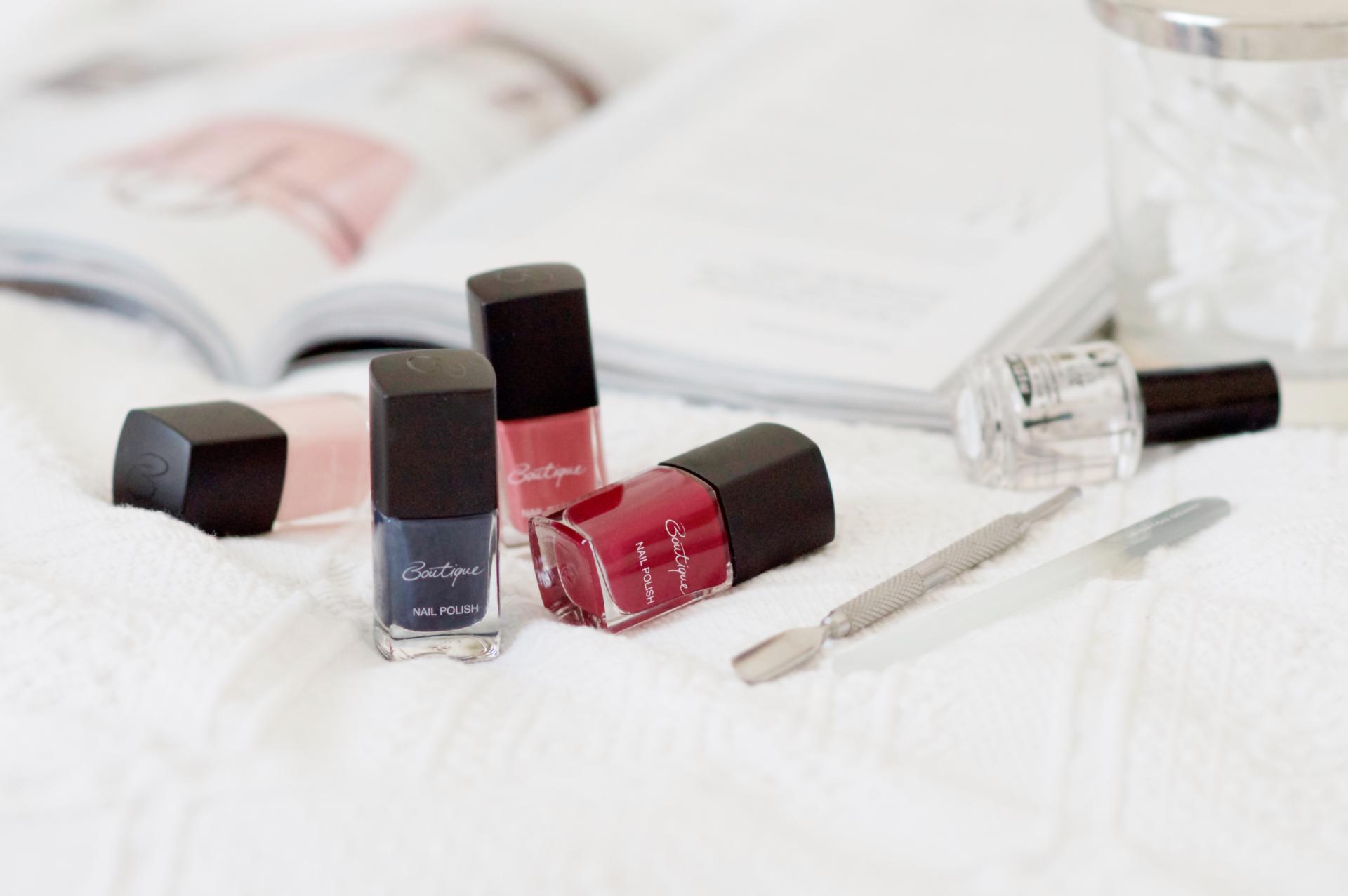 Sainsbury s Boutique Nail Varnishes Made From Beauty